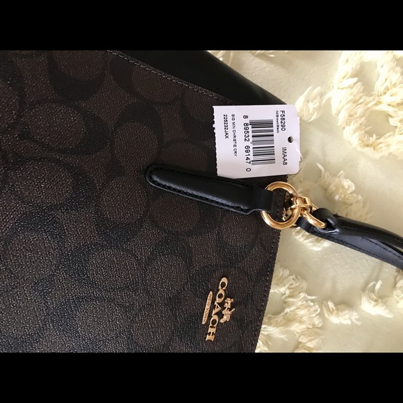 NWT Coach signature handbag - Picture 6 of 6